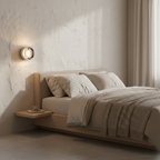 Modern Wall Sconce Lighting with Softly Textured Glow | Energy Efficient Design for Ambient Illumination