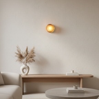 Modern Wall Sconce Lighting with Softly Textured Glow | Energy Efficient Design for Ambient Illumination
