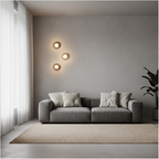Modern Wall Sconce Lighting with Softly Textured Glow | Energy Efficient Design for Ambient Illumination