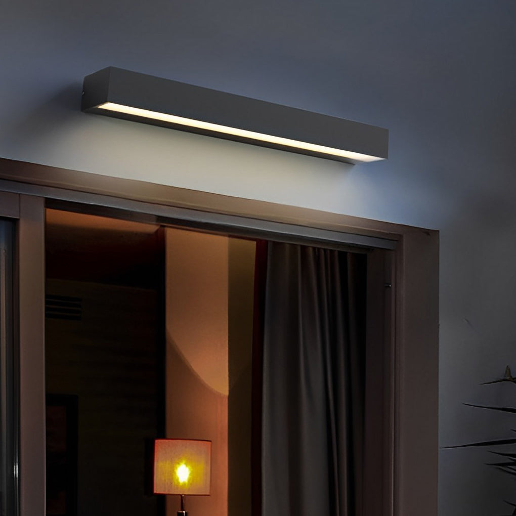 Modern Waterproof Outdoor Wall Light with Adjustable Lengths | Stylish Exterior Wall Sconce for Enhanced Illumination