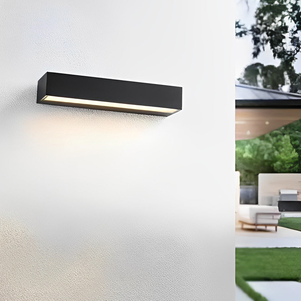 Modern Waterproof Outdoor Wall Light with Adjustable Lengths | Stylish Exterior Wall Sconce for Enhanced Illumination