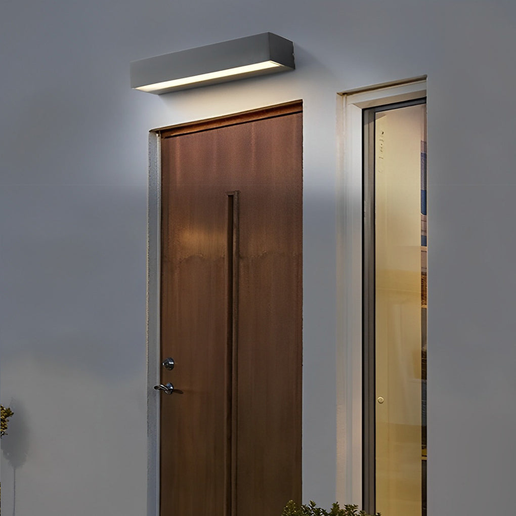 Modern Waterproof Outdoor Wall Light with Adjustable Lengths | Stylish Exterior Wall Sconce for Enhanced Illumination
