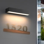 Modern Waterproof Outdoor Wall Light with Adjustable Lengths | Stylish Exterior Wall Sconce for Enhanced Illumination