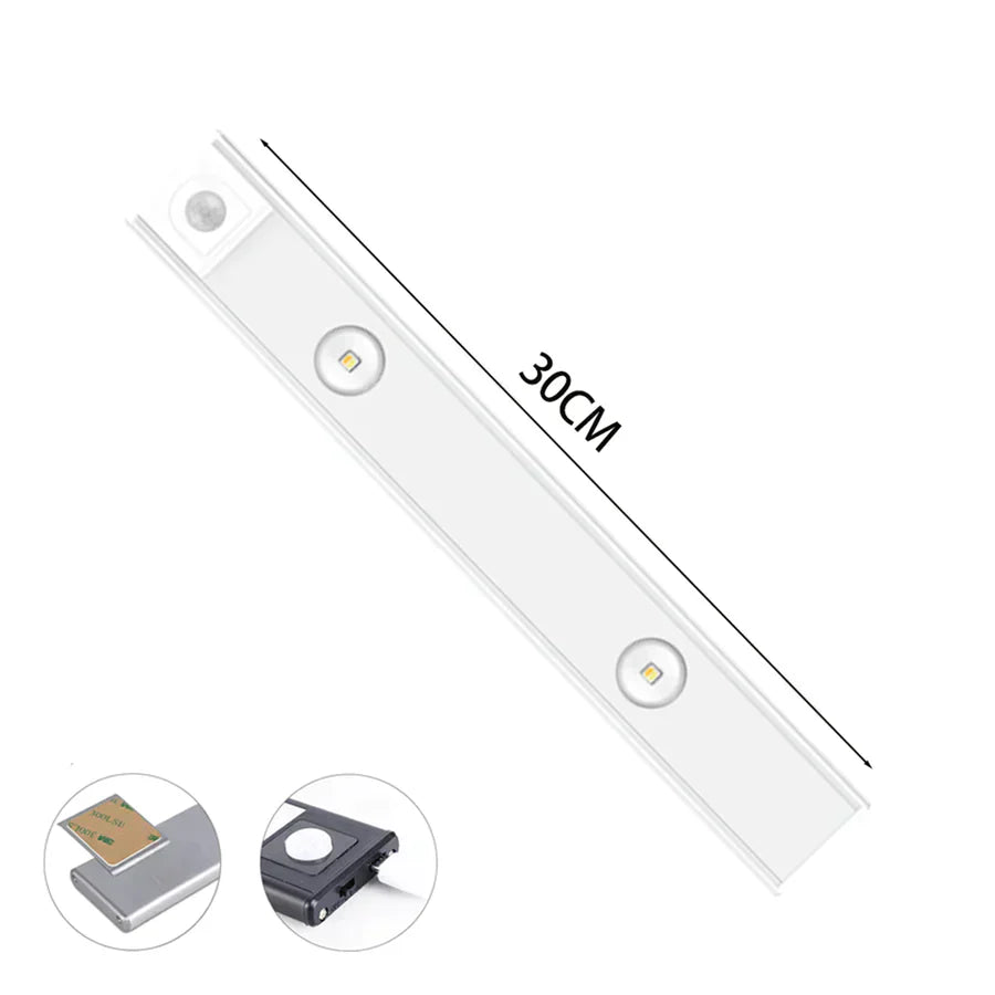MotionGlow | LED Light Fixture with Motion Sensor & Adjustable Color | Energy-Saving Home Lighting Solution