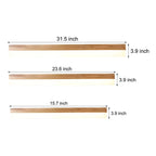 Natural Wood | LED Vanity Light with Soft Illumination | Stylish Bathroom Lighting for Cozy Spaces