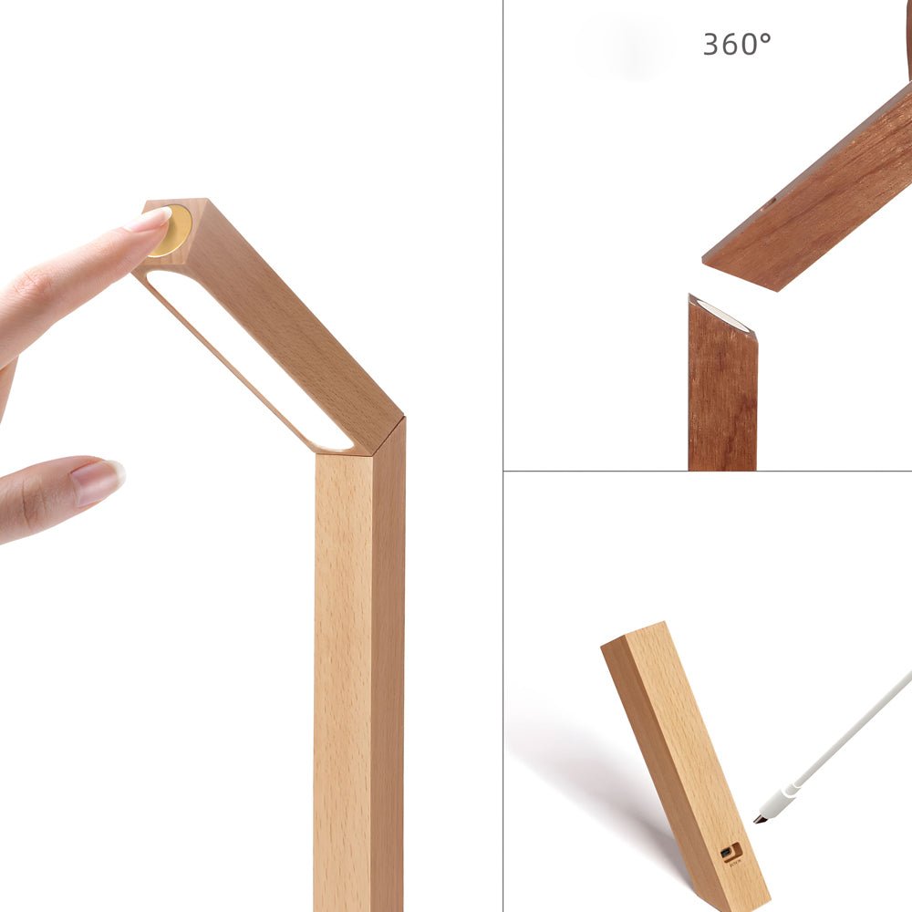 Nordic Collection | Cordless Table Lamp with Touch-Control Dimming | Portable Design for Flexible Lighting Solutions