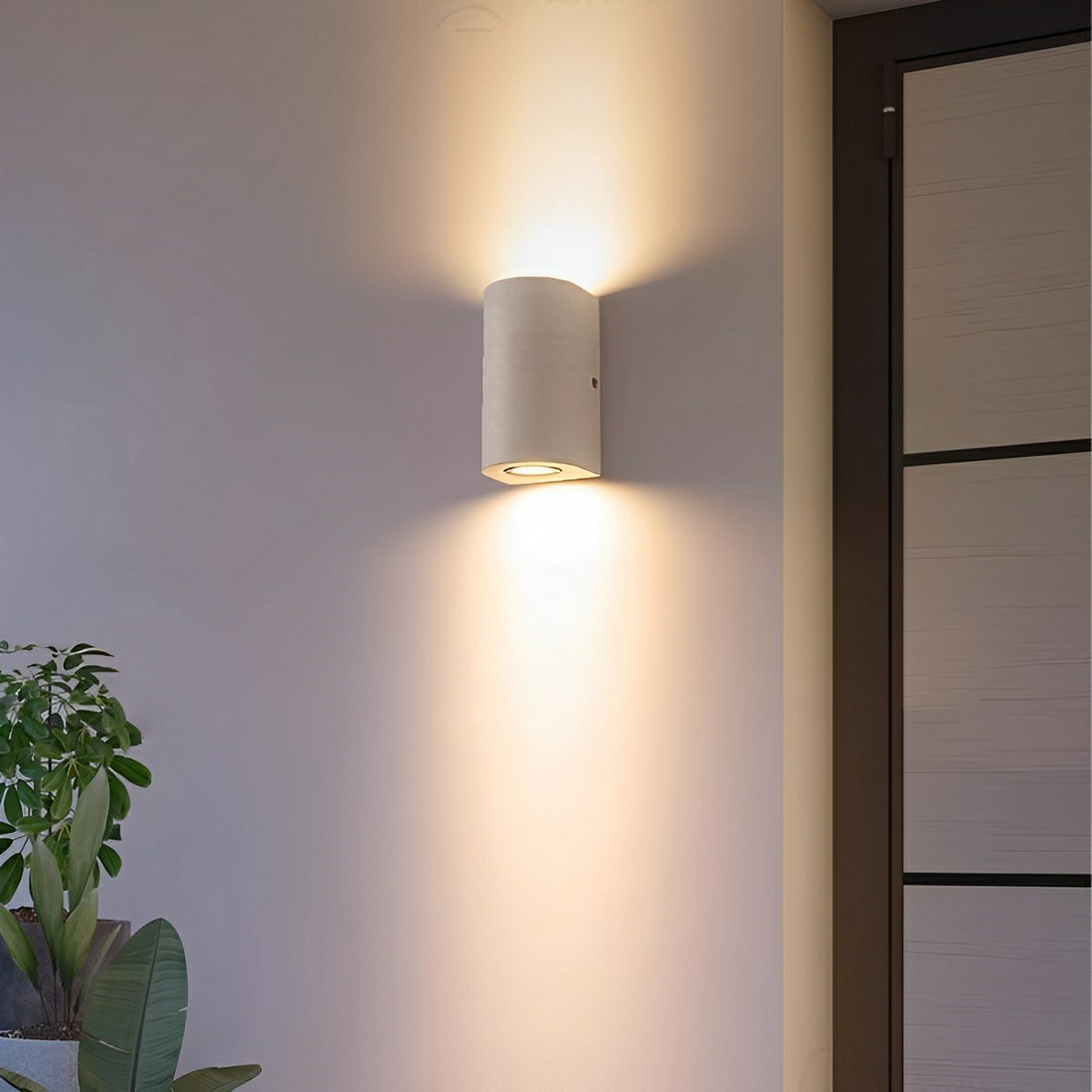 Outdoor Wall Lights | Minimalist Waterproof LED Design for Modern Porches