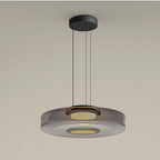 Parallax Collection | Glass Pendant Light with Dynamic Visual Effect | Sculptural Design for Atmospheric Kitchen Lighting