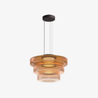 Parallax Collection | Glass Pendant Light with Dynamic Visual Effect | Sculptural Design for Atmospheric Kitchen Lighting