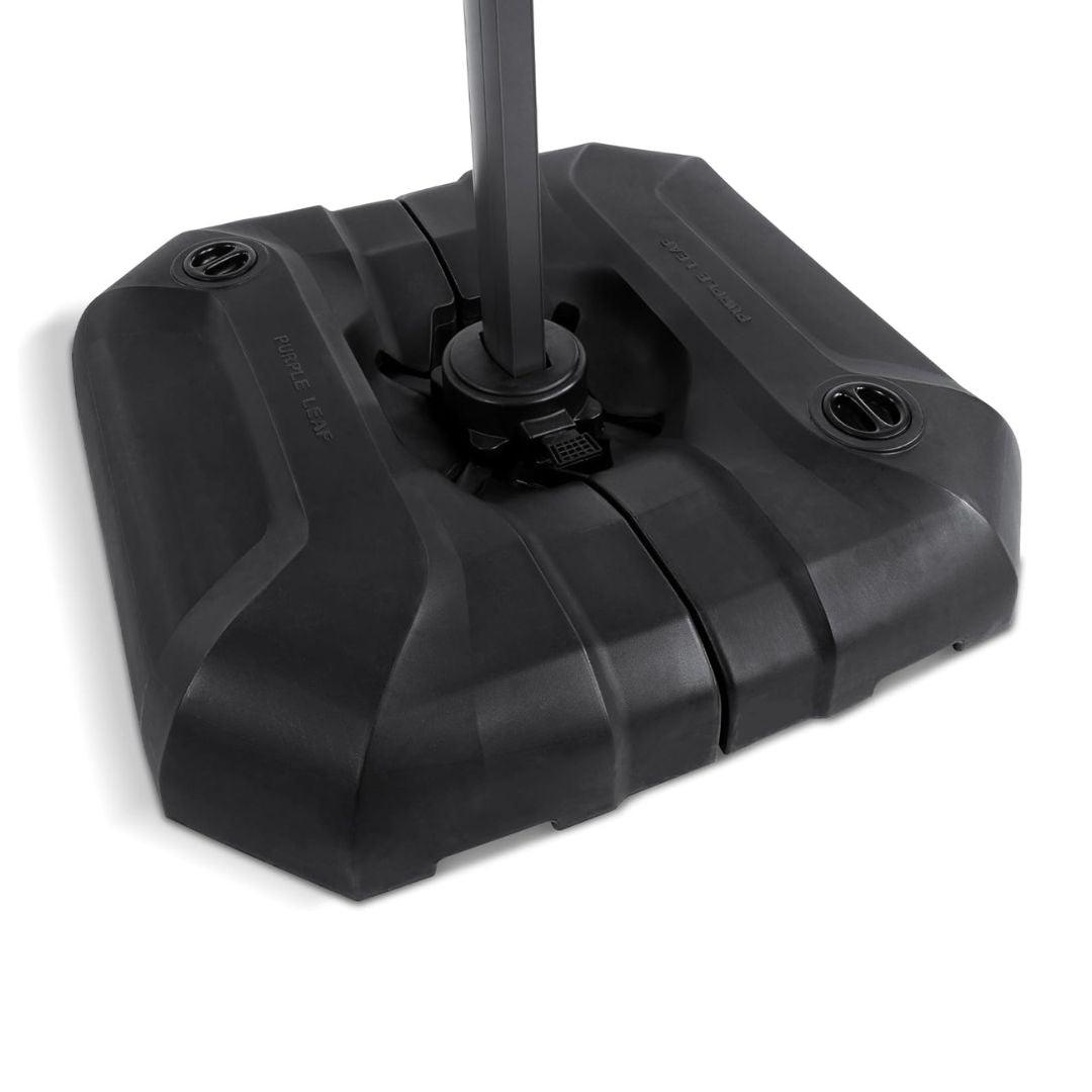 Purple Leaf | Patio Umbrella Base with High Weight Capacity | Durable Design for Stability