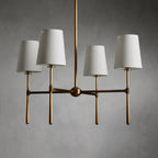 Rhodes Collection | Modern Chandelier Light with Adjustable Height | Elegant Illumination for Dining Rooms