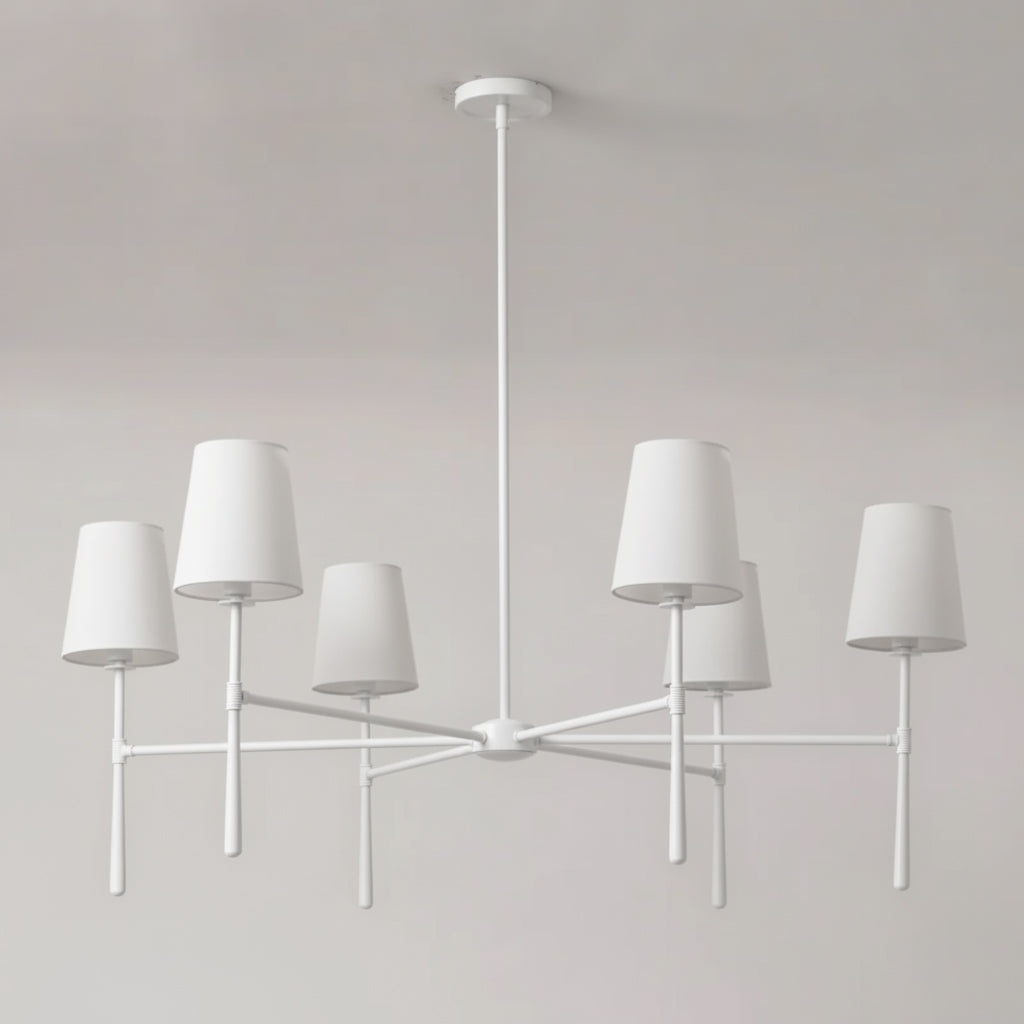 Rhodes Collection | Modern Chandelier Light with Adjustable Height | Elegant Illumination for Dining Rooms