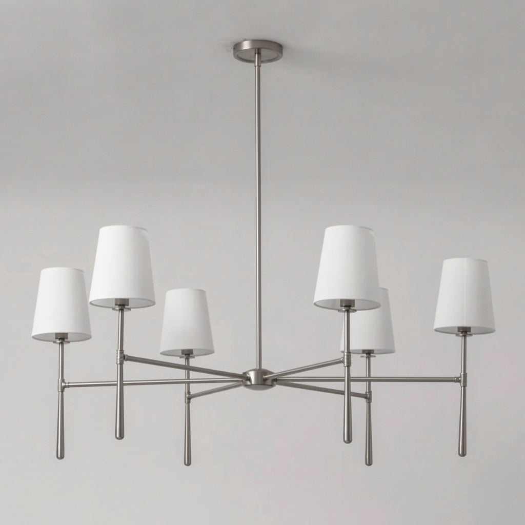 Rhodes Collection | Modern Chandelier Light with Adjustable Height | Elegant Illumination for Dining Rooms