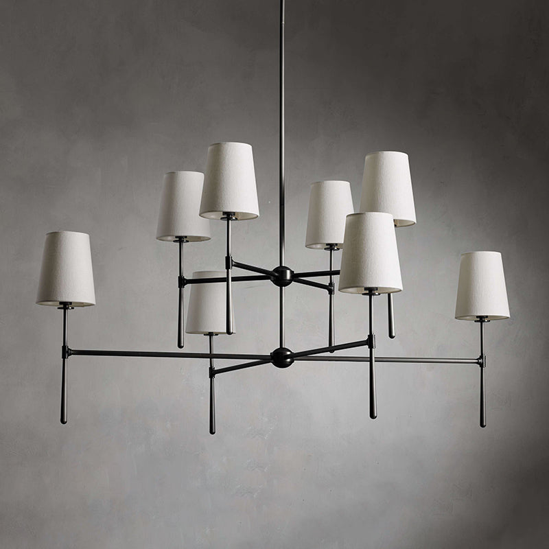 Rhodes Collection | Modern Chandelier Light with Adjustable Height | Elegant Illumination for Dining Rooms