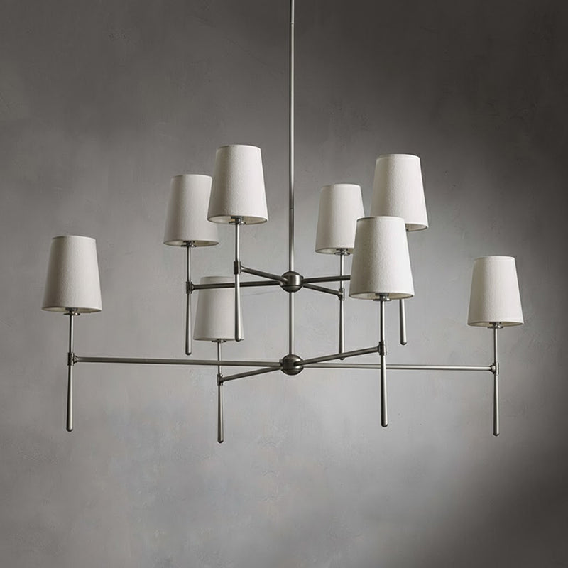 Rhodes Collection | Modern Chandelier Light with Adjustable Height | Elegant Illumination for Dining Rooms