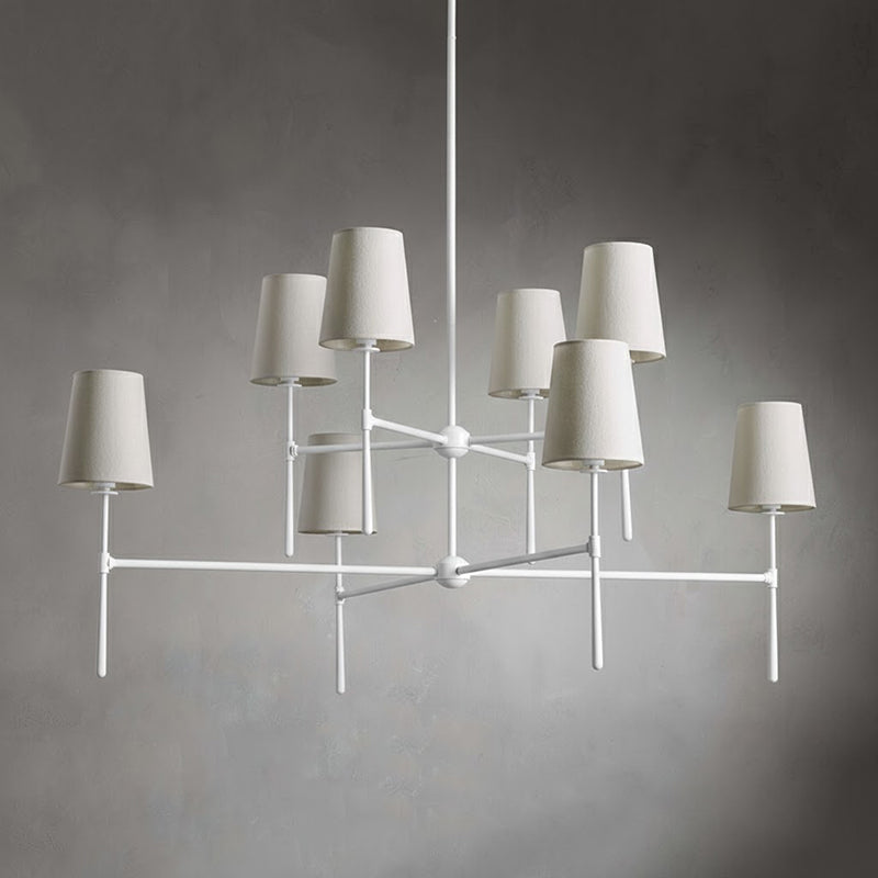 Rhodes Collection | Modern Chandelier Light with Adjustable Height | Elegant Illumination for Dining Rooms