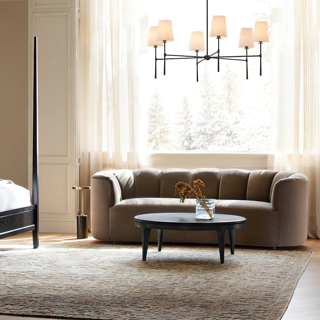 Rhodes Collection | Modern Chandelier Light with Adjustable Height | Elegant Illumination for Dining Rooms