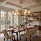 Rhodes Collection | Modern Chandelier Light with Adjustable Height | Elegant Illumination for Dining Rooms