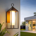Rustic Lantern | Outdoor LED Porch Wall Light with Waterproof Design | Versatile Sizing for Enhanced Curb Appeal