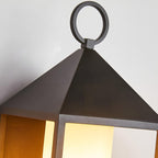 Rustic Lantern | Outdoor LED Porch Wall Light with Waterproof Design | Versatile Sizing for Enhanced Curb Appeal