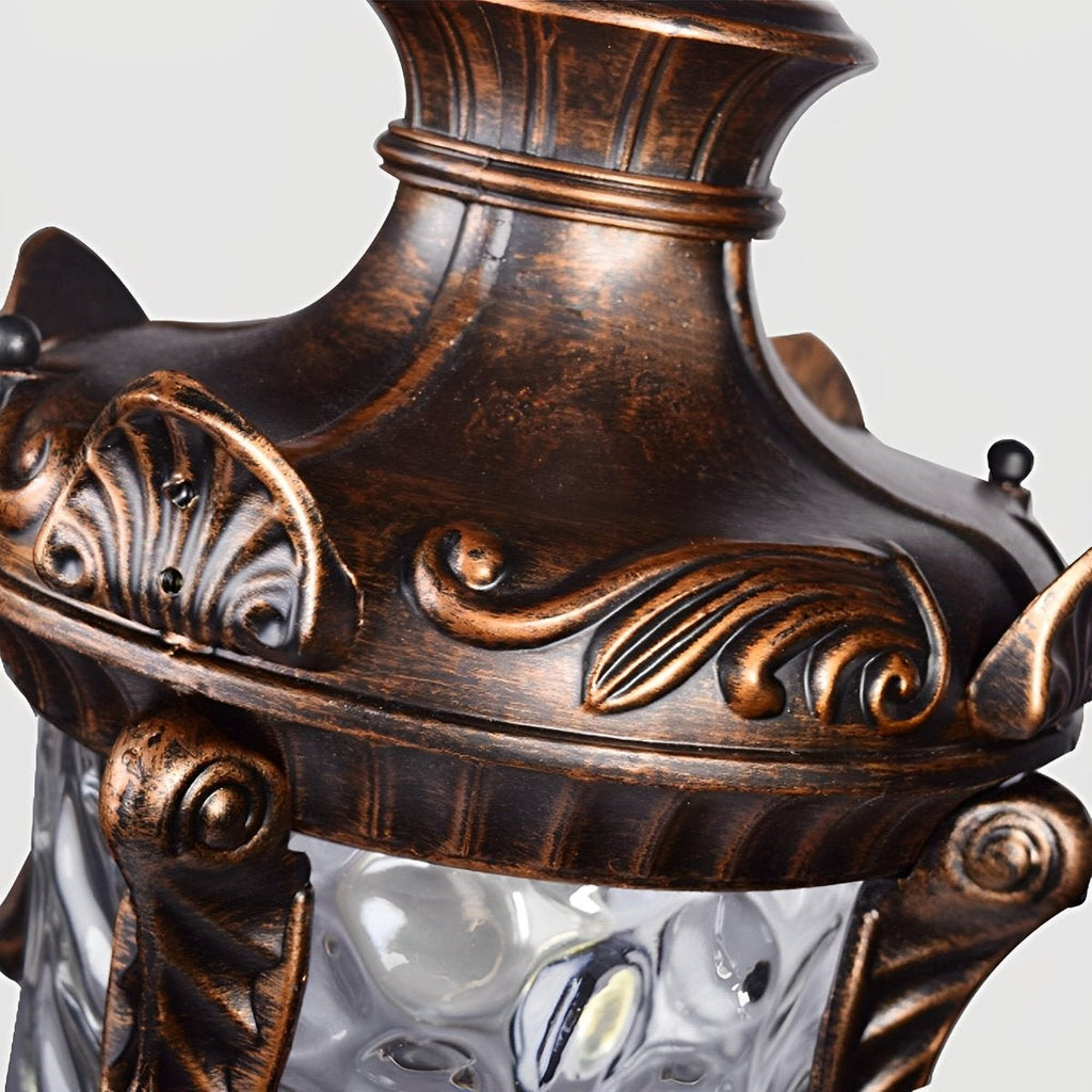 Rustic Outdoor Lantern Lights | Waterproof Pendant Light with Timeless Design for Patios and Porches