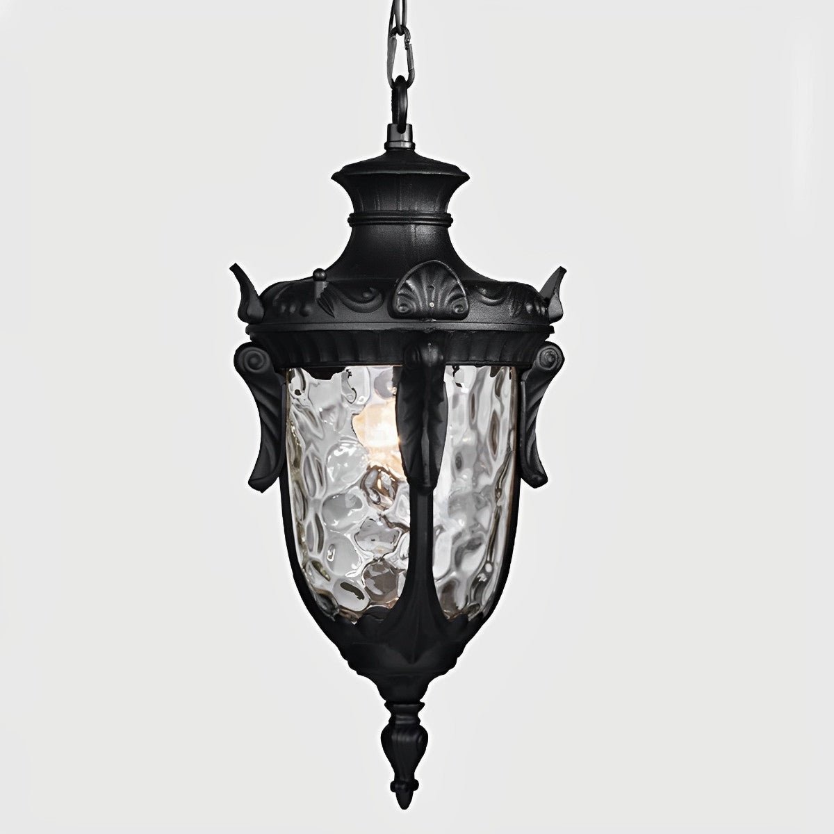 Rustic Outdoor Lantern Lights | Waterproof Pendant Light with Timeless Design for Patios and Porches