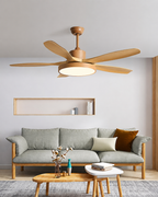 Scandi Style | Reversible Ceiling Fan with LED Light & Quiet Operation | Energy Efficient Design for Year-Round Comfort