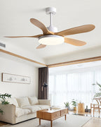 Scandi Style | Reversible Ceiling Fan with LED Light & Quiet Operation | Energy Efficient Design for Year-Round Comfort