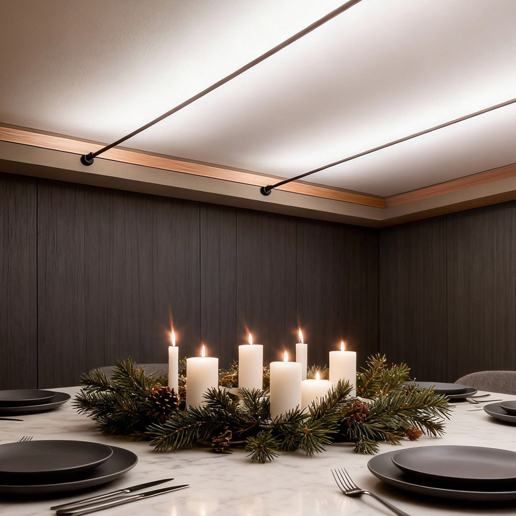 Skyline | Linear LED Ceiling Light with Rotatable Base & Three Modes | Ultra-Thin Design for Modern Spaces