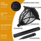 SolarGlow | Solar Pathway Lights with Automatic Dusk Activation | Eco-Friendly Illumination for Gardens and Pathways