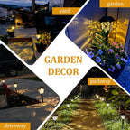 SolarGlow | Solar Pathway Lights with Automatic Dusk Activation | Eco-Friendly Illumination for Gardens and Pathways