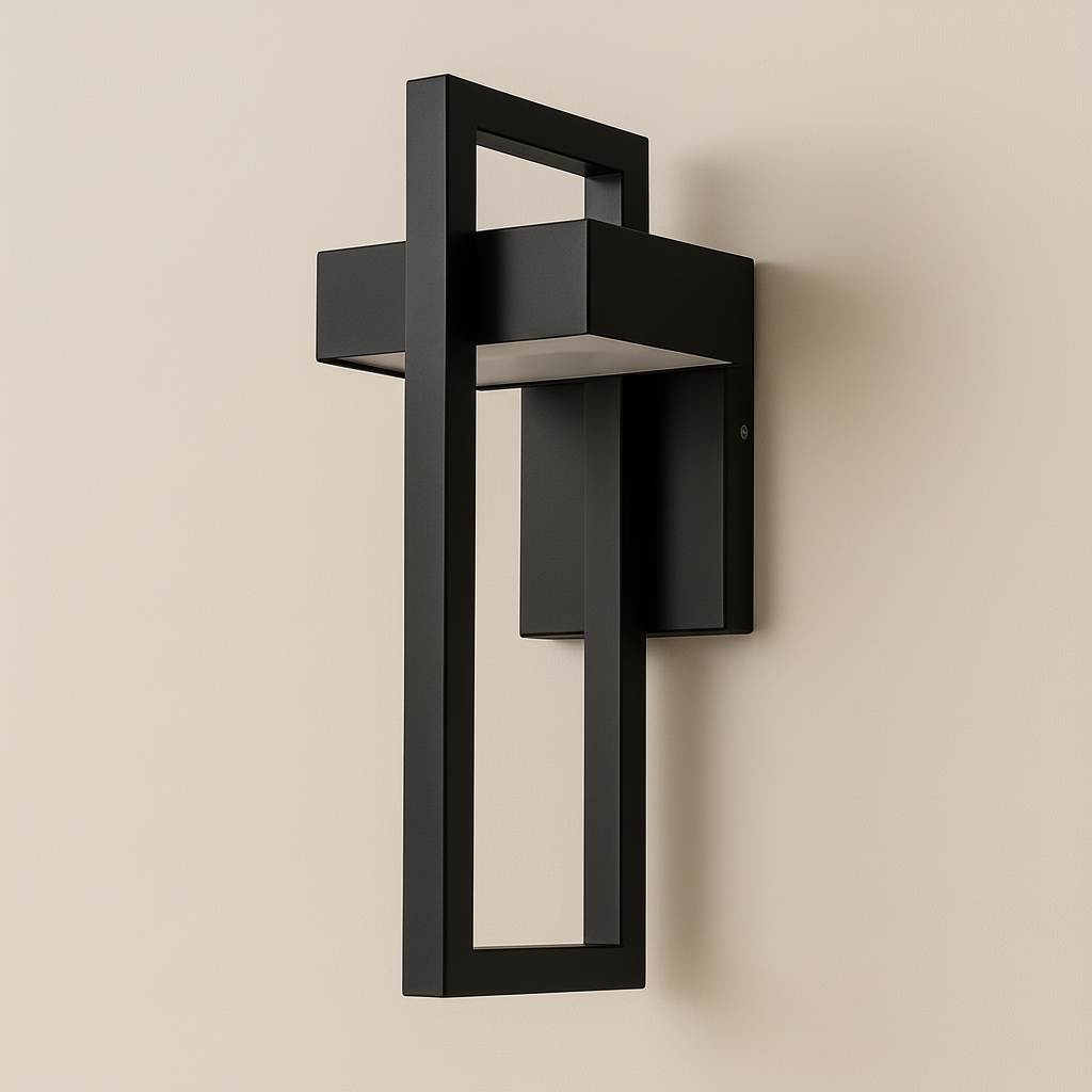 StellarSteel | Outdoor Wall Sconce with LED Illumination & Durable Design | Elegant Lighting for Modern Outdoor Spaces