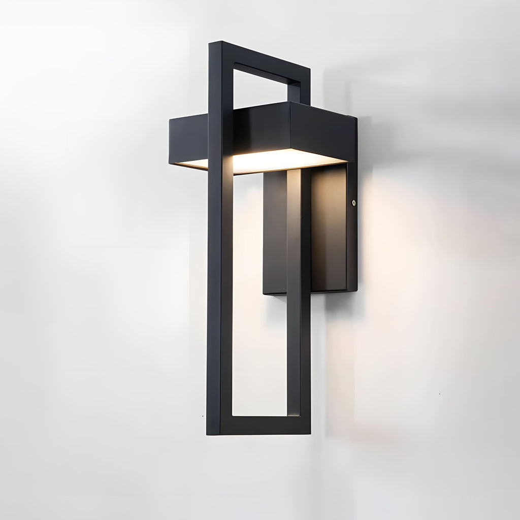 StellarSteel | Outdoor Wall Sconce with LED Illumination & Durable Design | Elegant Lighting for Modern Outdoor Spaces