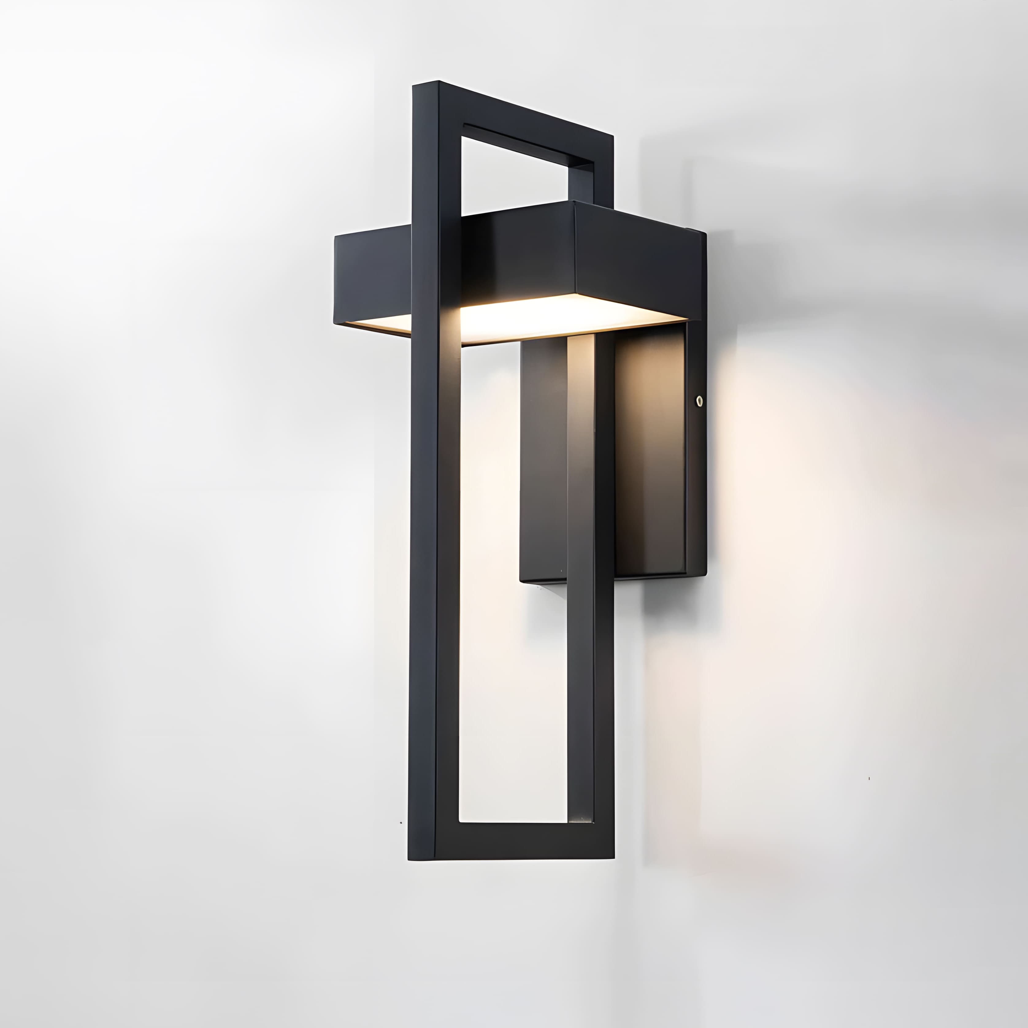 StellarSteel | Outdoor Wall Sconce with LED Illumination & Durable Design | Elegant Lighting for Modern Outdoor Spaces