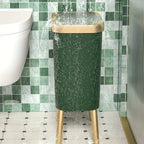 Stylish Kitchen Trash Can | 15L Odour-Sealing Waste Bin with Elevated Legs for Modern Home Organization