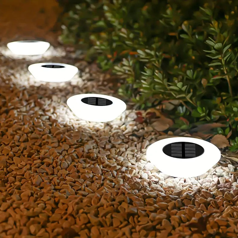 TerraGlow | Solar Garden Lights with Automatic Dusk-to-Dawn Functionality | Elegant Outdoor Illumination for Sustainable Ambiance