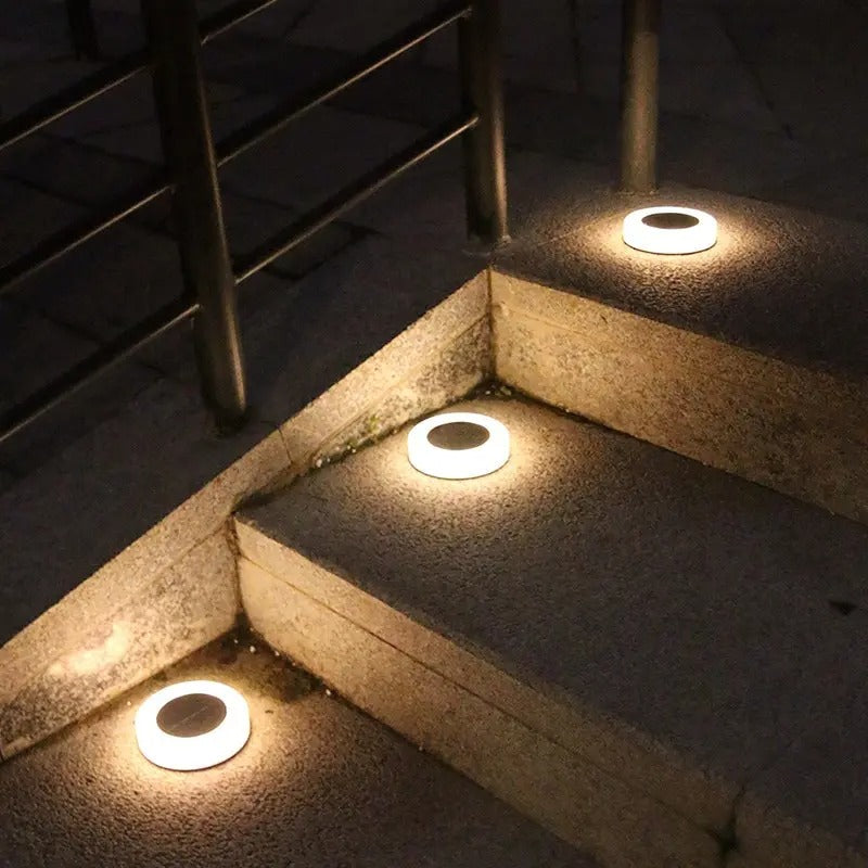 TerraGlow | Solar Garden Lights with Automatic Dusk-to-Dawn Functionality | Elegant Outdoor Illumination for Sustainable Ambiance