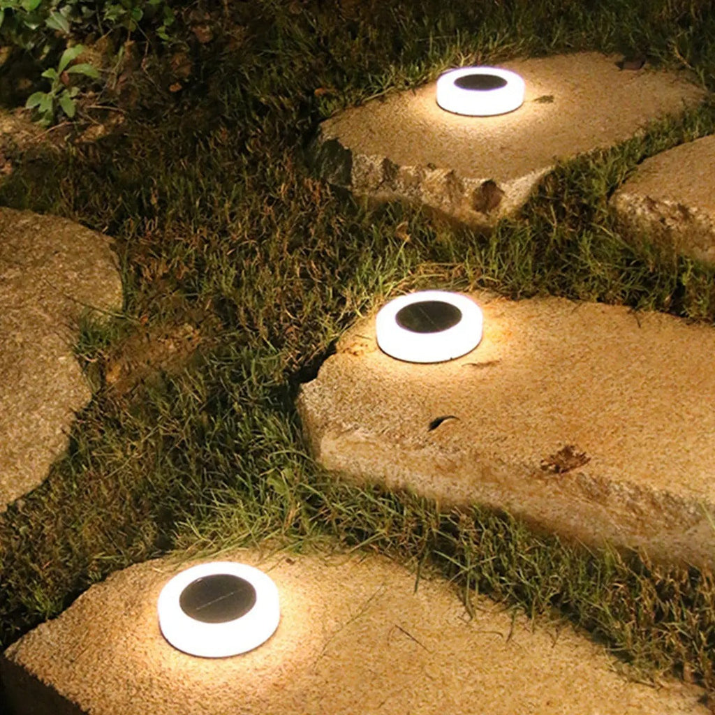 TerraGlow | Solar Garden Lights with Automatic Dusk-to-Dawn Functionality | Elegant Outdoor Illumination for Sustainable Ambiance