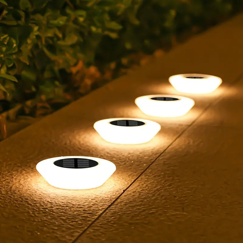 TerraGlow | Solar Garden Lights with Automatic Dusk-to-Dawn Functionality | Elegant Outdoor Illumination for Sustainable Ambiance