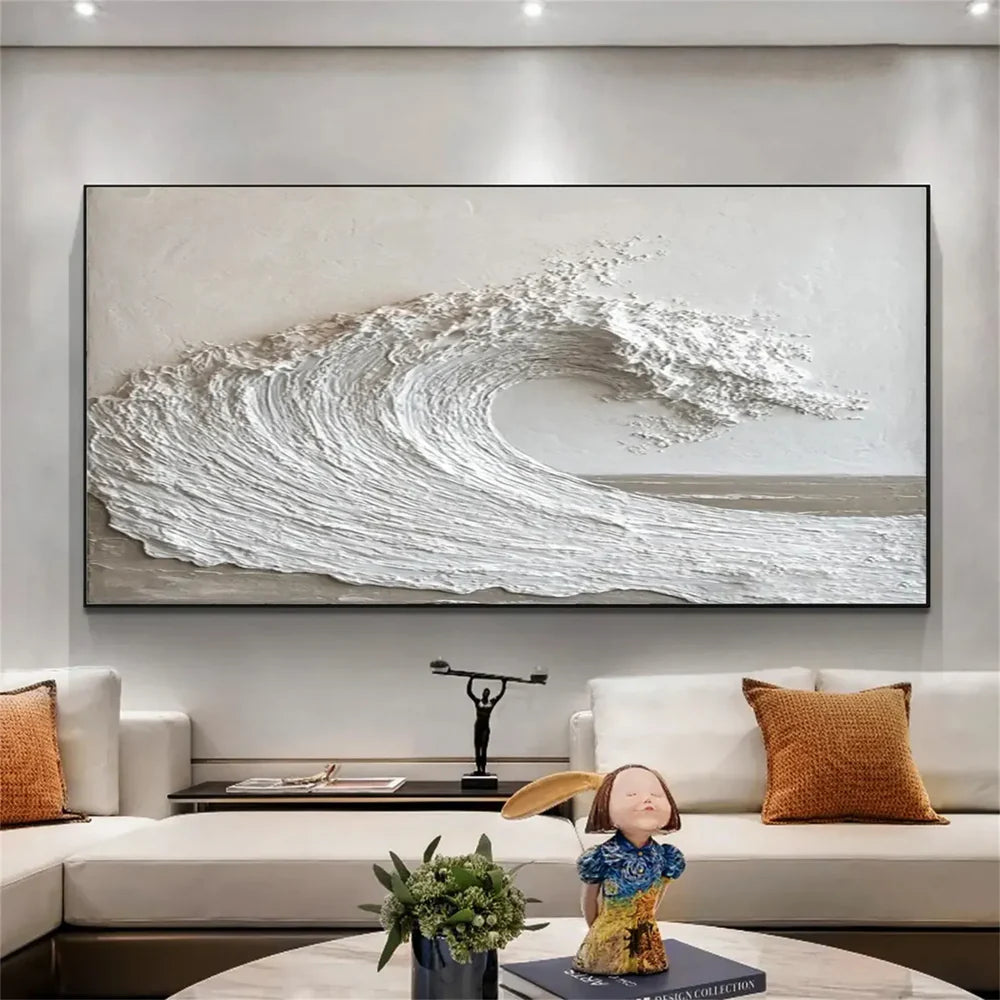 Textured Canvas Prints | Hand-Painted Wall Art for Unique Home Decor
