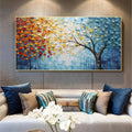 Textured Flower Canvas Prints | Hand-Painted Wall Art for Elegant Home Decor