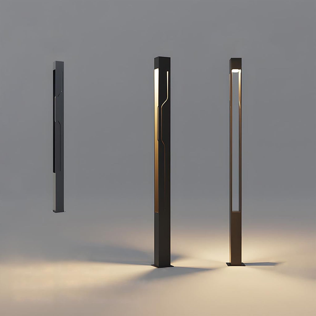 Tiixo | Modern LED Outdoor Pole Light with Warm Illumination | Sleek Design for Pathways and Patios