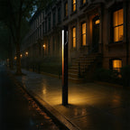 Tiixo | Modern LED Outdoor Pole Light with Warm Illumination | Sleek Design for Pathways and Patios