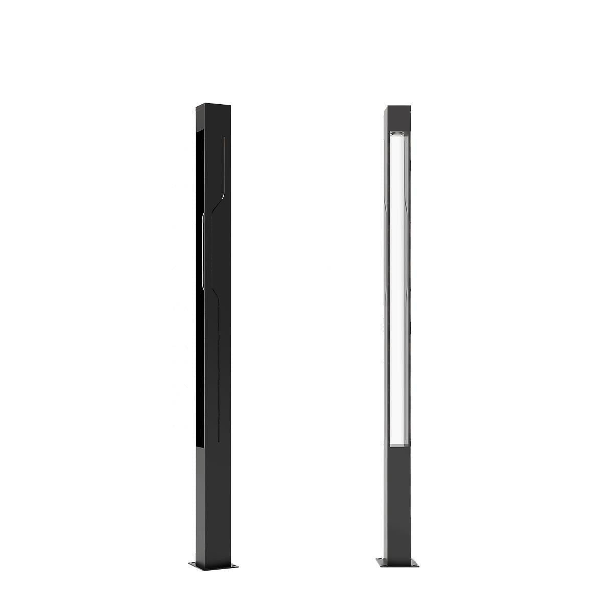 Tiixo | Modern LED Outdoor Pole Light with Warm Illumination | Sleek Design for Pathways and Patios