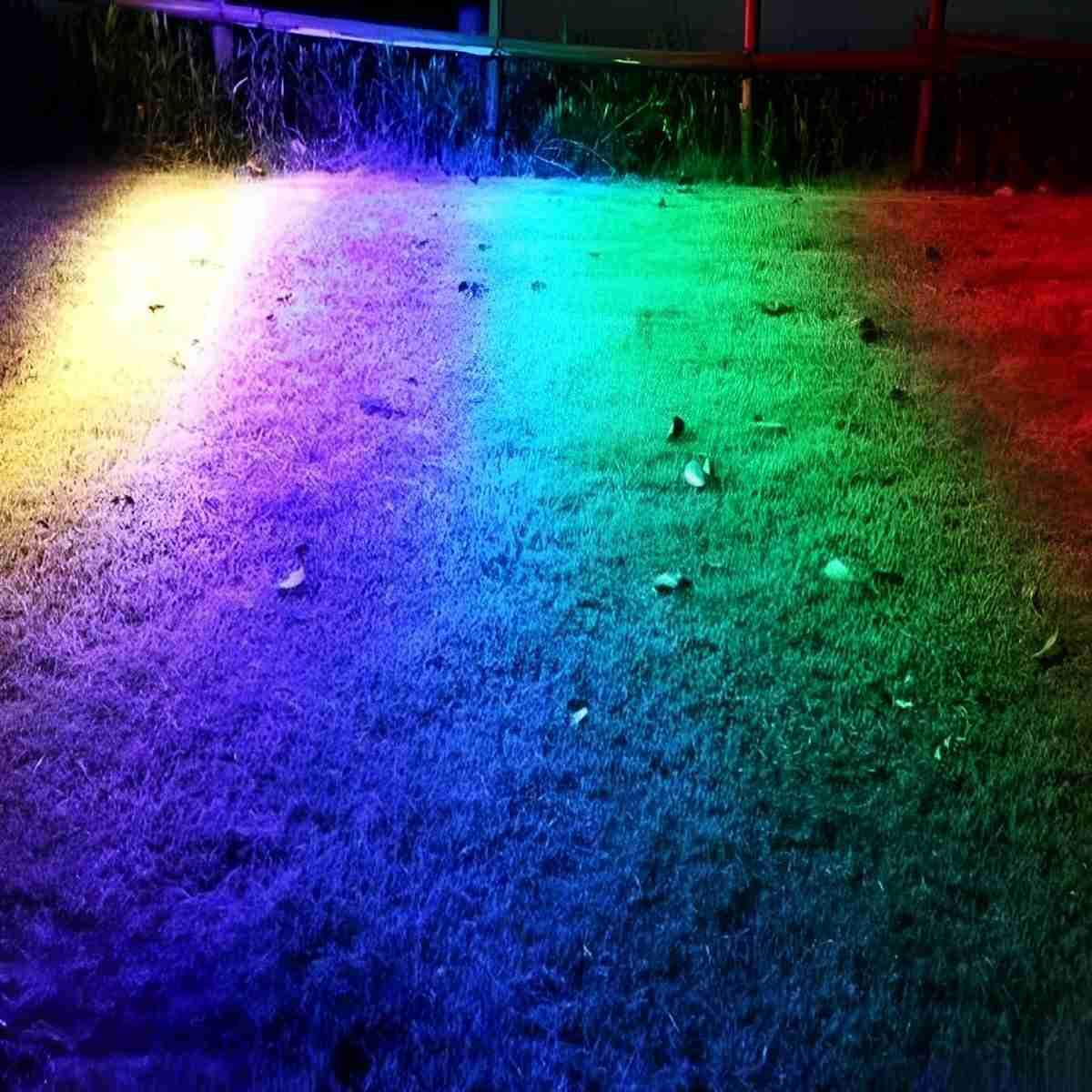 Tiixo | Waterproof RGB LED Outdoor Landscape Spot Lights with Color-Changing Effects | Versatile Lighting for Gardens and Patios