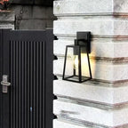 Verona | Outdoor Wall Lamp with Geometric Glass & Waterproof Design | Elegant Lighting for Modern Exteriors