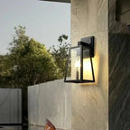 Verona | Outdoor Wall Lamp with Geometric Glass & Waterproof Design | Elegant Lighting for Modern Exteriors