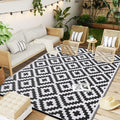 Versatile Outdoor Rug | Waterproof Indoor Outdoor Mat with Non-Slip Surface | Reversible Design for Easy Maintenance and Durability