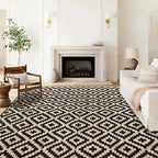 Versatile Outdoor Rug | Waterproof Indoor Outdoor Mat with Non-Slip Surface | Reversible Design for Easy Maintenance and Durability