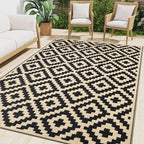 Versatile Outdoor Rug | Waterproof Indoor Outdoor Mat with Non-Slip Surface | Reversible Design for Easy Maintenance and Durability